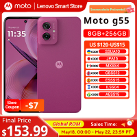 Motorola MOTO G55 Smartphone Original Global ROM 6.5-inch 120Hz Display 256GB MediaTek Dimensity 7025 50MP Cellphone