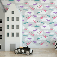 Papel de Parede Infantil Avião N3939