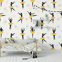Papel de Parede Infantil Bailarina N3965