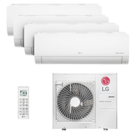 Ar Condicionado Multi Quadri Split Hw Inverter Lg 3x9000+1x12000 Btus Quente/Frio 220V Monofasico A4UW30GFA2.AWGZBRZ