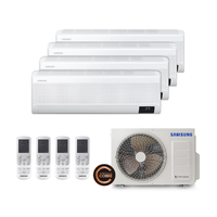 Ar Condicionado Multi Quadri Split Inverter Windfree Samsung 28.000 Btus ( 4x Evap 9.000 ) Quente/frio 220V Monofásico AJ080AXJ4KH/AZ