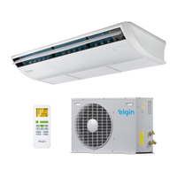 Ar Condicionado Split Piso Teto Eco On/off Elgin 24000 Btus Frio 220V Monofásico 45PEFI24B2NM