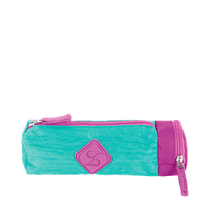 Estojo com Bolso Crinkle 2 Azul - Turquesa