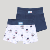 Kit de 2 Cuecas Infantis Boxer DelRio Multicor