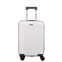Mala Bordo em Polipropileno com Rodas 360º PP Basic - Branco