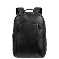 Mochila Slim 2 Compartimentos Notebook 15,6 Sestini Prime Couro - Preto