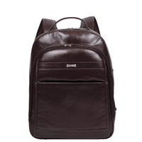 Mochila 2 Compartimentos Notebook Couro Sestini Arizona Marrom