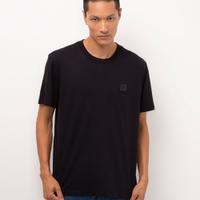 Camiseta de algodão manga curta 1976 preto