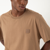 Camiseta de algodão 1976 marrom