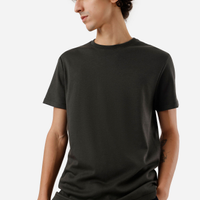 Camiseta masculina de algodão peruano slim fit verde