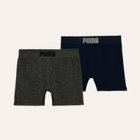 Kit de 2 cuecas infantil puma colorido