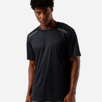 Camiseta masculina esportiva texturizada preta