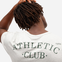 Camiseta esportiva masculina de viscose athletic club cinza