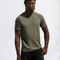 Camiseta comfort masculina manga curta AIRtech verde