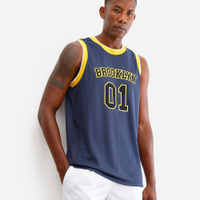 Regata esportiva basquete masculina brooklyn azul