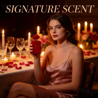 Date Night Rose Allure Unisex Eau De Toilette 1.7oz, Sweet Fruity Floral Scent, Evening Wear, Captivating Vibe