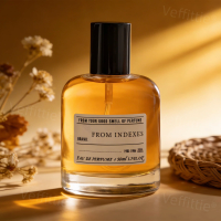 Executive Spicy Wood Eau De Parfum 1.7oz, Woody Citrus Blend Amber Bottle, Office Formal Aroma, Professional Wear, All Day Fresh