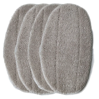 A74G-4 Pcs Fits for Leifheit CleanTenso Steam Mop Cloth Cover, Cleaning Cloth, Replacement Cloth