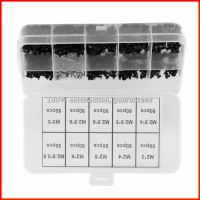 500Pcs Laptop Universal Screw Replacement Kit M2, M2.5, M3 for Gateway -A68X