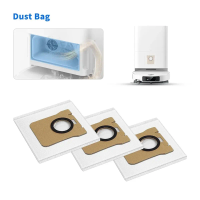 AT59 Dust Bag Mop Pads Parts for Xiaomi 5 Pro OV21CN X10 Plus X20 Plus M30 Pro M30S Robot Vacuum Cleaner Replacement Parts