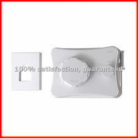 Wall-Mounted Retractable Clothesline Adjustable Clothesline Clothes Drying Rack Storage White-A13G