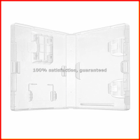 5PCS Game Card Storage Box Plastic Shell Protective Box Clear White Case for NDSL NDSi 2DS-ABLM