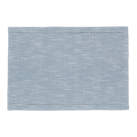 Lugar Americano Tecido 48 Cm X 33 Cm Rayado
