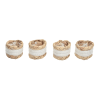 Argola Para Guardanapo Conjunto Com 4 Peças Triana
