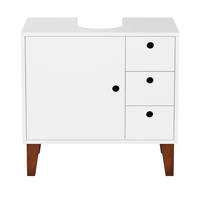 Gabinete Coluna 1 Porta/3 Gavetas Liva