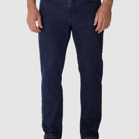 Calça slim jeans azul escuro