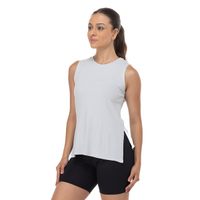 Camiseta Regata Feminina Oxer Alongada