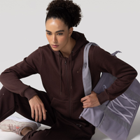 Jaqueta Moletom ASICS Canguru Com Fleece Feminino