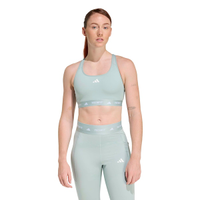 Top Fitness com Bojo Removível adidas Techfit Média Sustentação Adulto