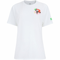 Camiseta adidas Marimekko Manga Curta Running - Feminina