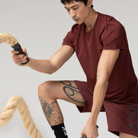 Camiseta ASICS Manga Curta Logo Espiral Crepe - Masculina