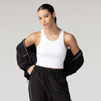 Camiseta Regata Feminina Oxer com Bojo Canelada Sem Costura