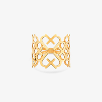 Anel em Ouro Amarelo 18k com Diamante