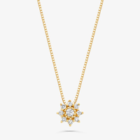 Pingente com Diamantes em Ouro Amarelo 18k
