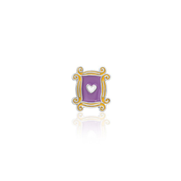 Charm Moldura Monica Friends em Prata 925