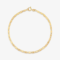 Pulseira Malha Piastrinni em Ouro Amarelo 18k - 21 cm