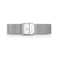 Pulseira de Relógio Monte Carlo Liberty em Aço Mesh Prateada