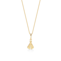 Pingente Nossa Senhora Aparecida em Ouro Amarelo 18k