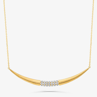 Colar com Diamantes em Ouro Amarelo 18k