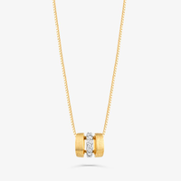 Pingente com Diamante em Ouro Amarelo 18k