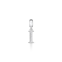 Charm Letra I em Prata 925