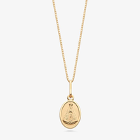 Pingente Nossa Senhora Aparecida em Ouro Amarelo 18k