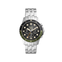 Relógio Fossil Masculino em Aço Prateado