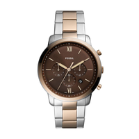 Relógio Fossil Masculino em Aço Bicolor