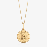 Pingente São Miguel Arcanjo em Ouro Amarelo 18k