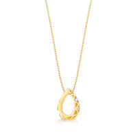 Pingente com Diamantes em Ouro Amarelo 18k